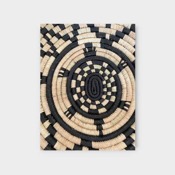 Large Sisal basket from Rwanda - Picture 3 of 5